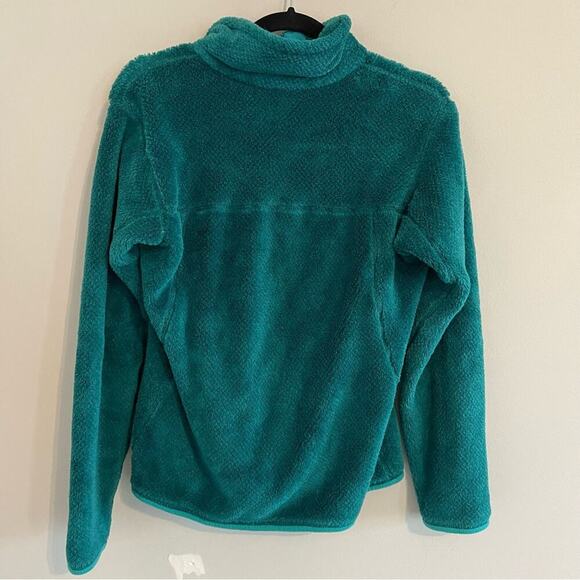 Patagonia re tool‎ snap T green pullover fleece jacket size small women’s - Picture 4 of 4